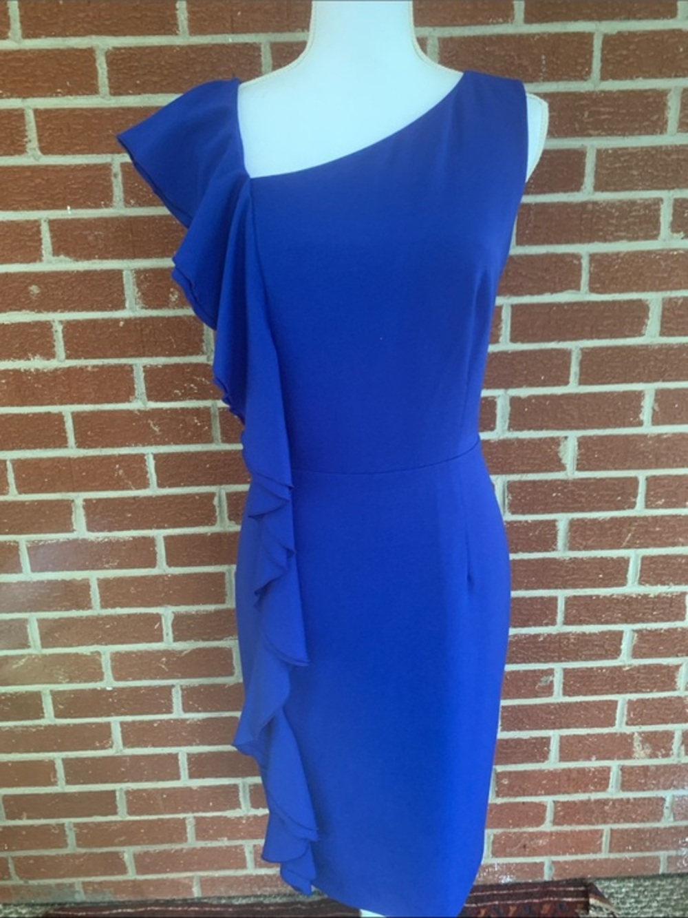 Calvin Klein royal blue dress